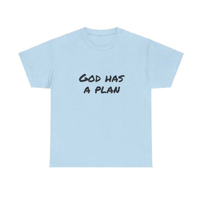 Unisex Heavy Cotton Tee - God has a plan