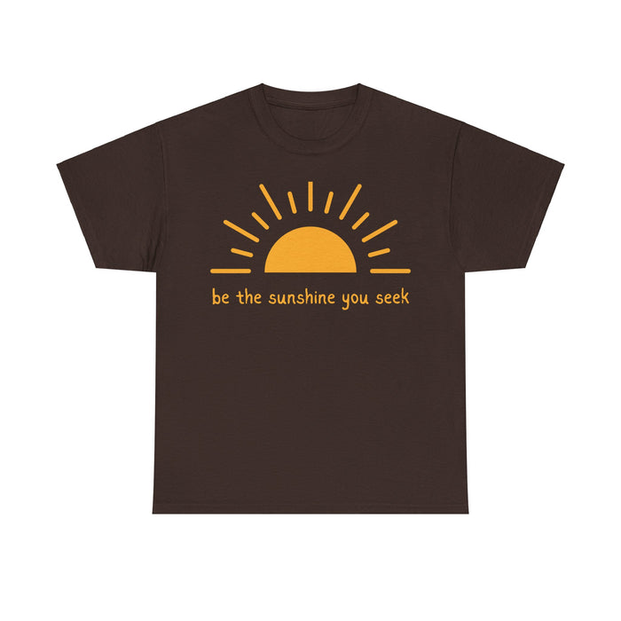 Unisex Heavy Cotton Tee - Be the sunshine you seek