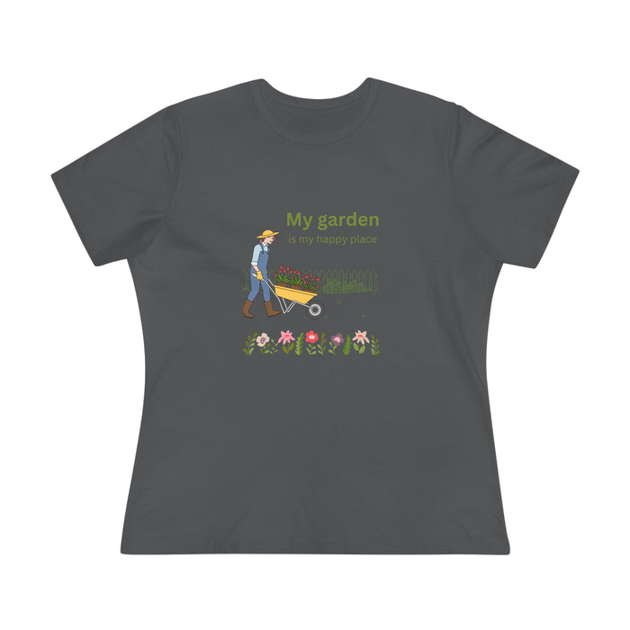 T-shirt women - My garden is my happy place