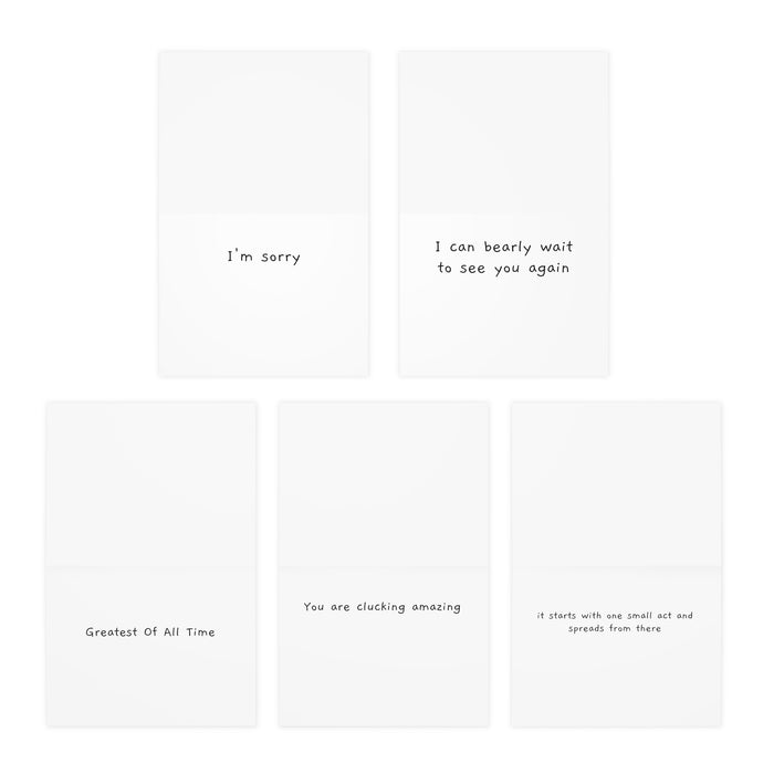 Cards for everyday life (5-Pack)