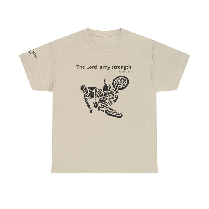 Unisex Heavy Cotton Tee - Dirt Bike