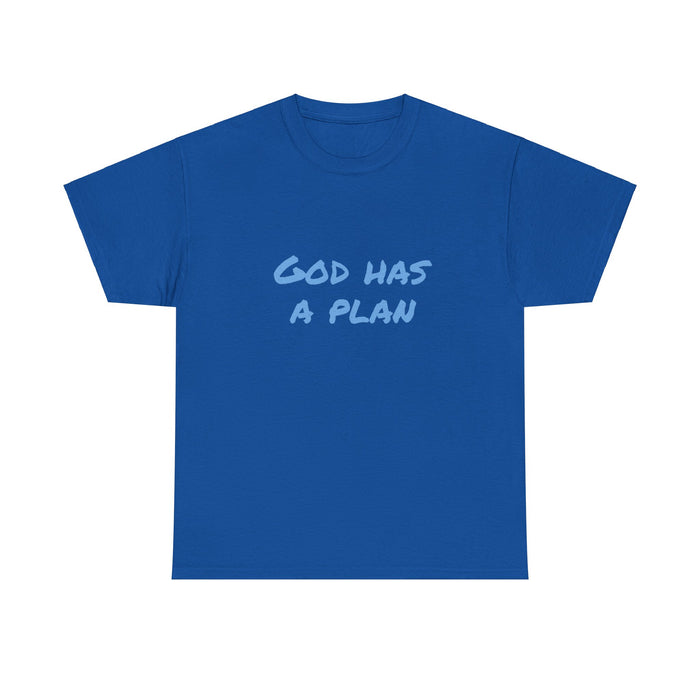 Unisex Heavy Cotton Tee - God has a plan