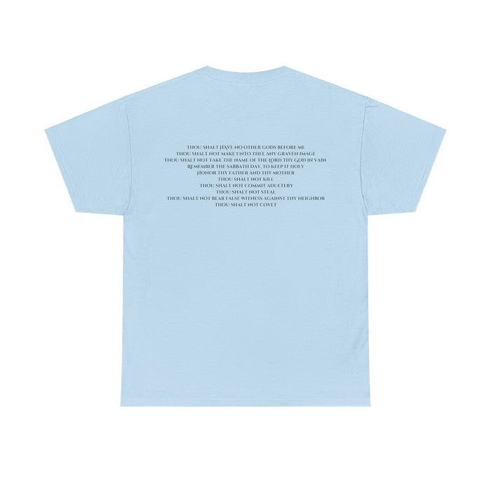 Unisex Heavy Cotton Tee - 10 Commandments