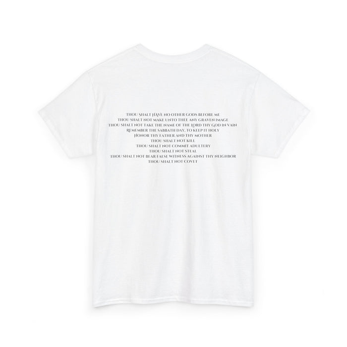 Unisex Heavy Cotton Tee - 10 Commandments