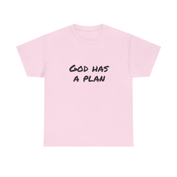 Unisex Heavy Cotton Tee - God has a plan