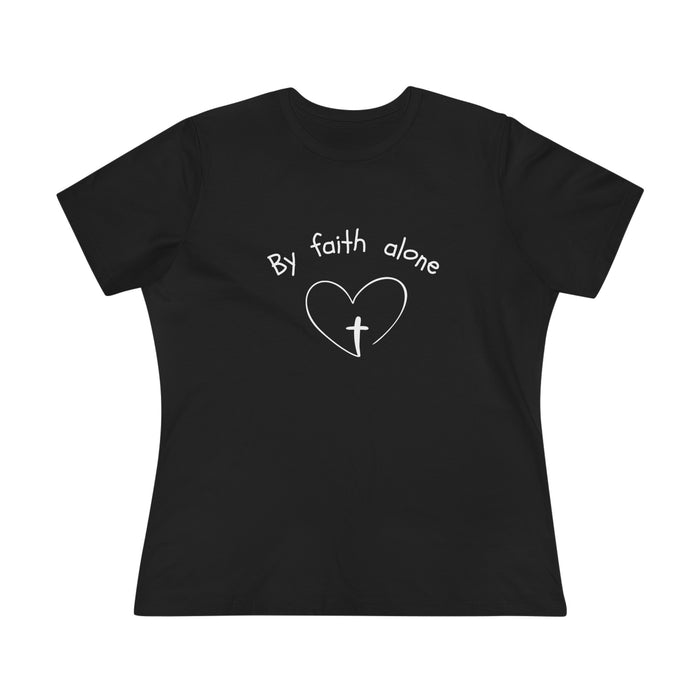 T-shirt women - By faith alone