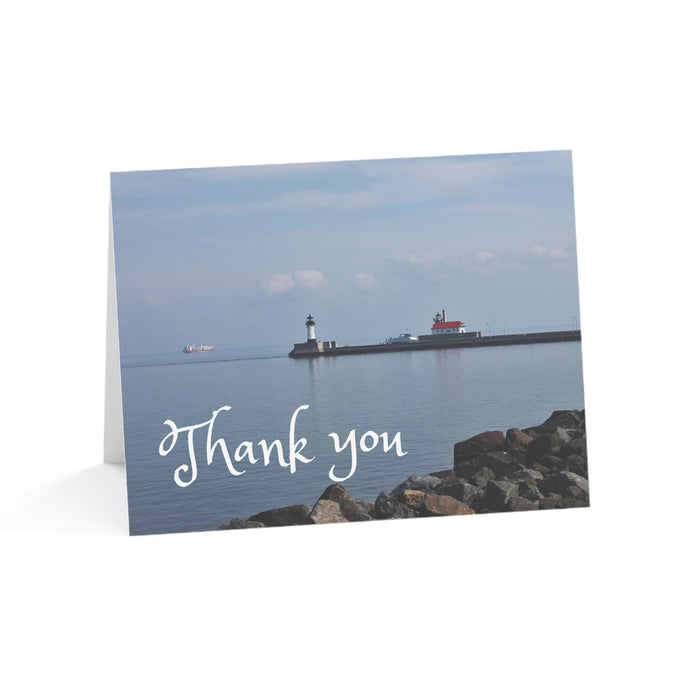 Thank you card blank inside (10, 30, and 50 pcs)