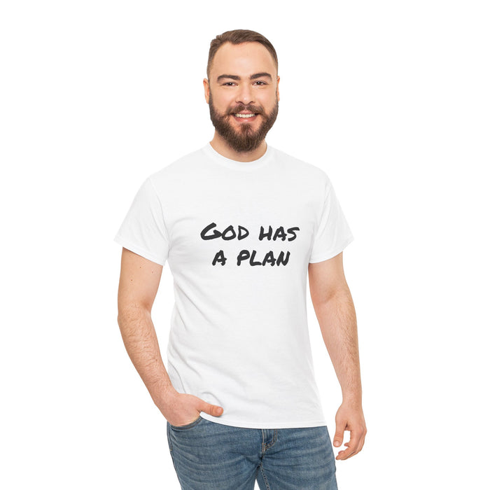 Unisex Heavy Cotton Tee - God has a plan