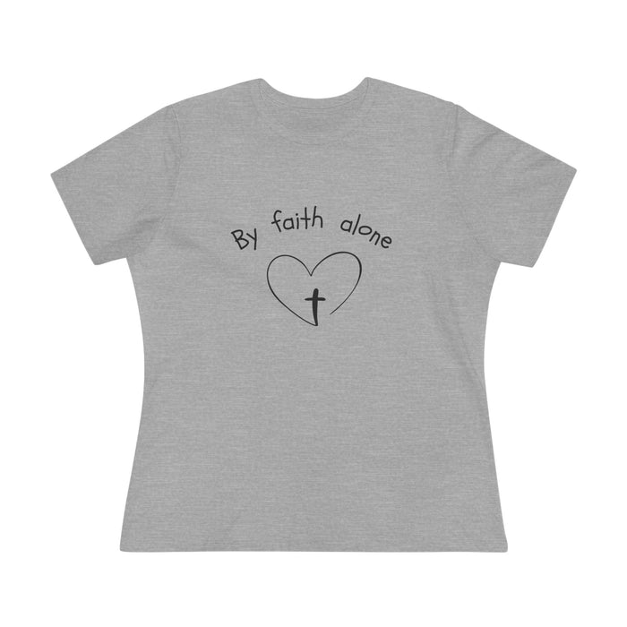 T-shirt women - By faith alone