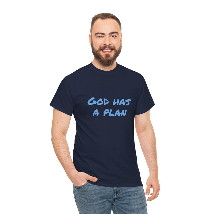 Unisex Heavy Cotton Tee - God has a plan