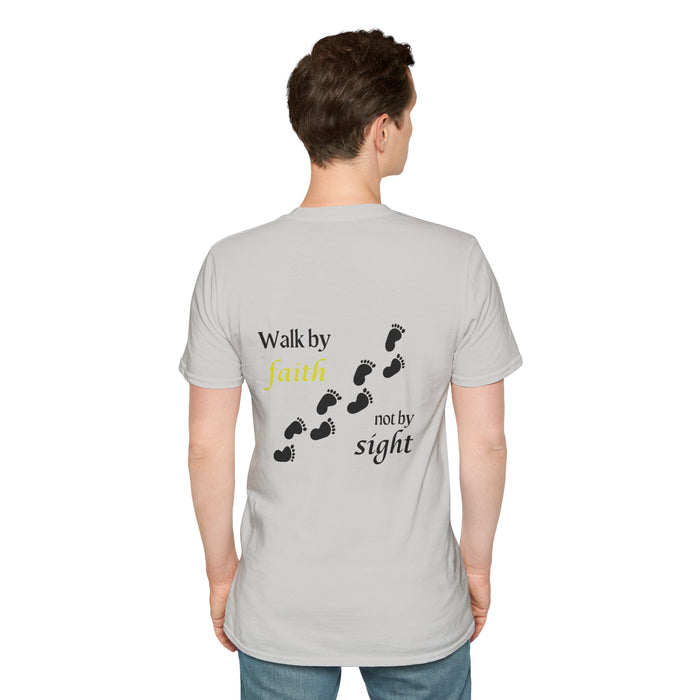 Unisex Softstyle T-Shirt - Walk by faith not by sight