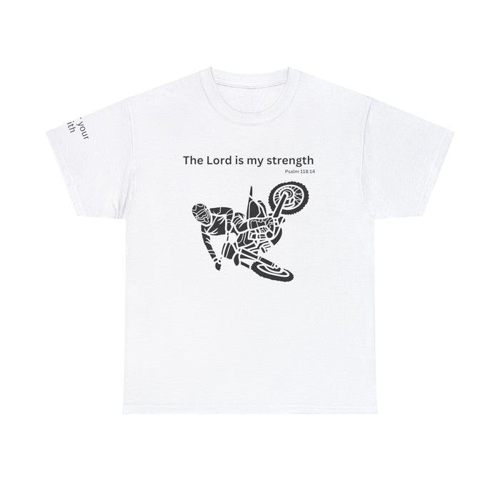 Unisex Heavy Cotton Tee - Dirt Bike