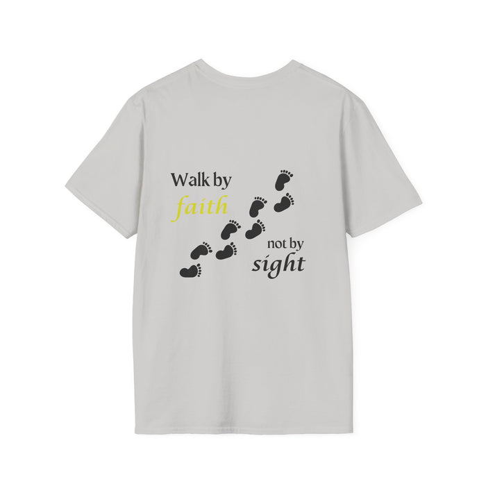 Unisex Softstyle T-Shirt - Walk by faith not by sight