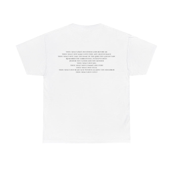 Unisex Heavy Cotton Tee - 10 Commandments