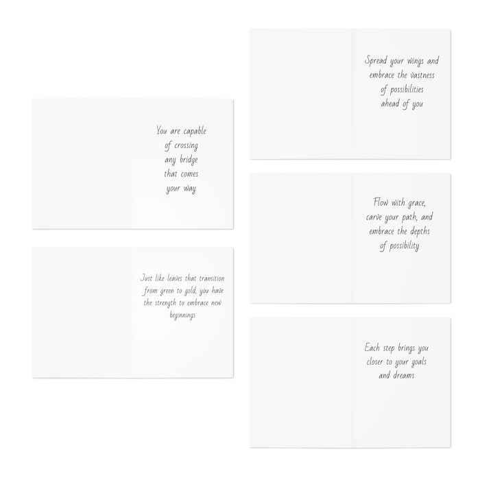 Cards (5-Pack) - with encouraging message inside