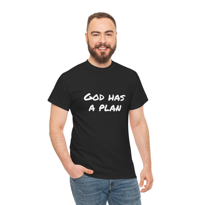 Unisex Heavy Cotton Tee - God has a plan