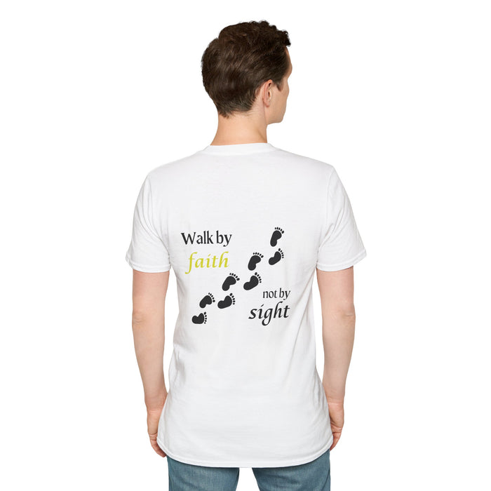 Unisex Softstyle T-Shirt - Walk by faith not by sight