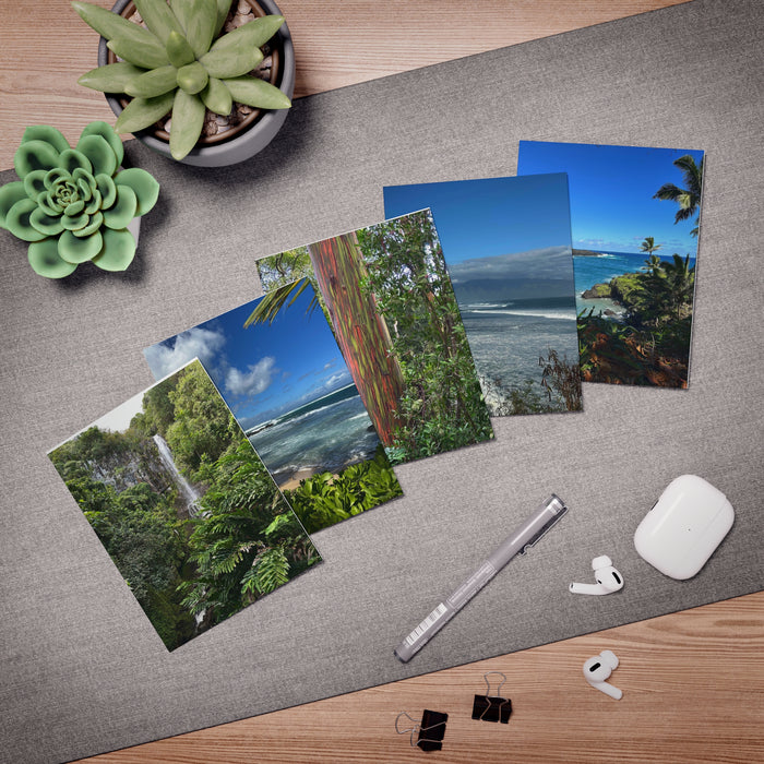 Cards (5-Pack) - Hawaiian images blank inside