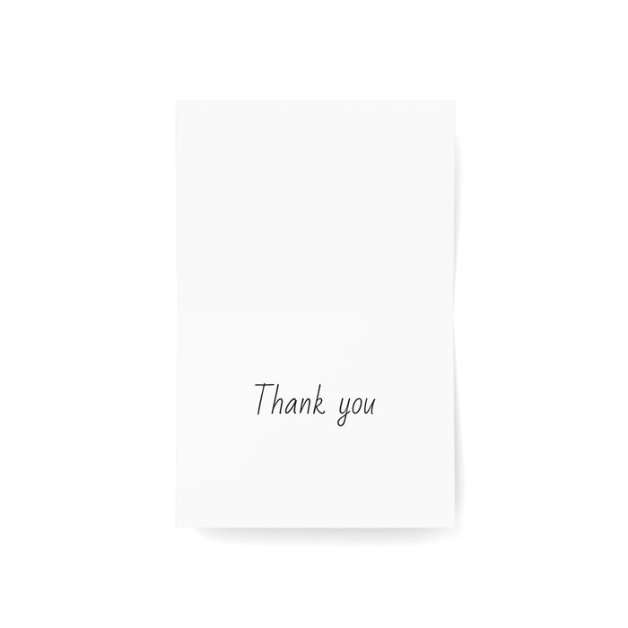 Thank you card (10, 30, and 50 pcs)