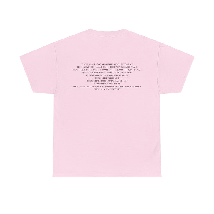 Unisex Heavy Cotton Tee - 10 Commandments