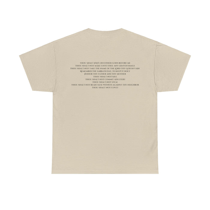 Unisex Heavy Cotton Tee - 10 Commandments