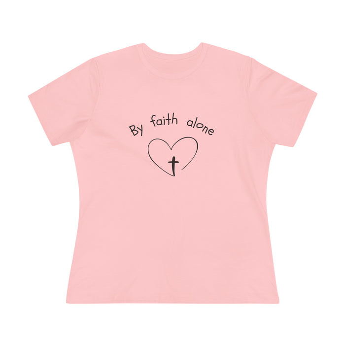 T-shirt women - By faith alone