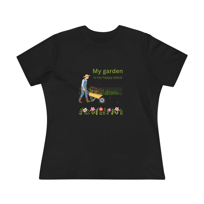 T-shirt women - My garden is my happy place