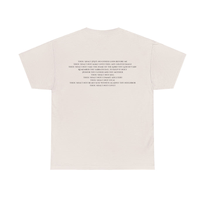 Unisex Heavy Cotton Tee - 10 Commandments